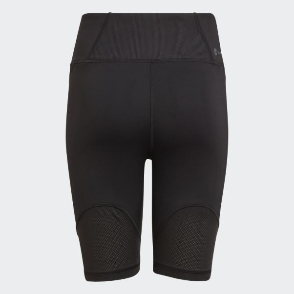 Collants Courts Adidas Aeroready Hiit Noirs