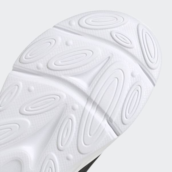 Adidas Noir Ozelle Running Lifestyle Elastic Lace With Top Strap Shoes