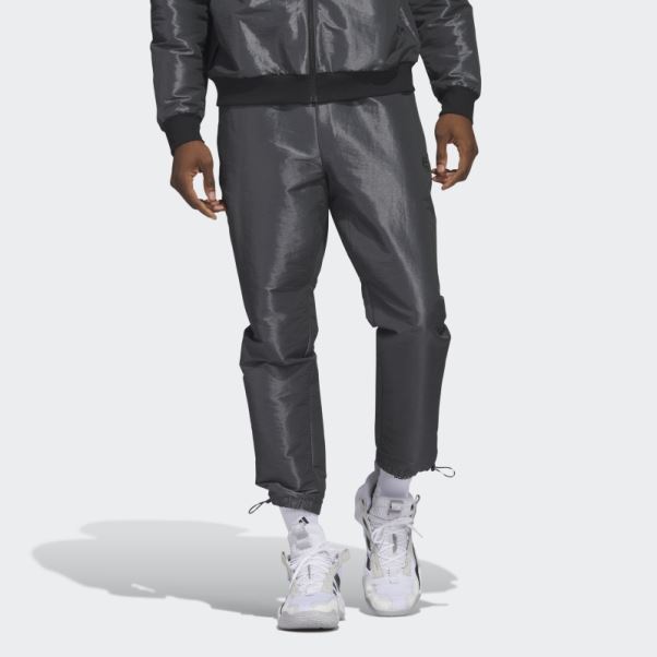 Pantalon De Voyage Harden Gris Adidas