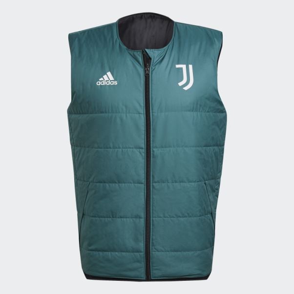 Adidas Juventus Condivo 22 Gilet Matelassé Vert Technique