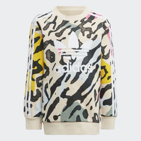 Ensemble Ras Du Cou à Imprimé Animal Sable Adidas