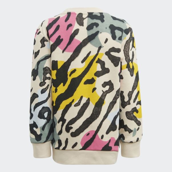 Ensemble Ras Du Cou à Imprimé Animal Sable Adidas