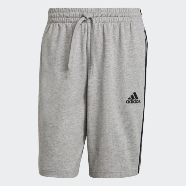 Short Adidas Essentials 3 Bandes Noir