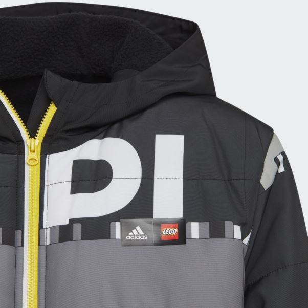 U Lego W Jkt Noir Adidas