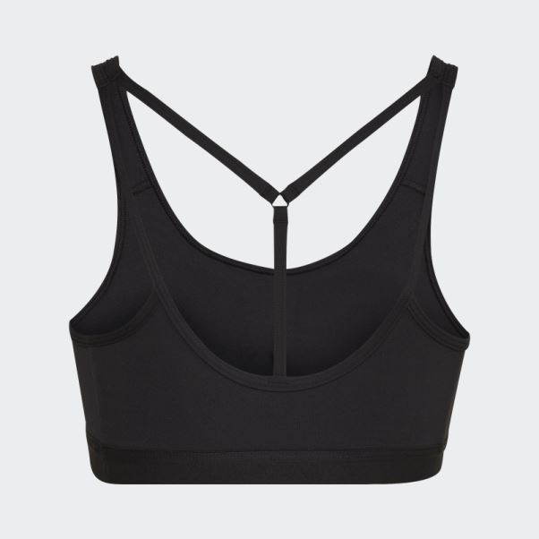 Soutien-gorge Noir à Maintien Moyen Adidas Coreessentials
