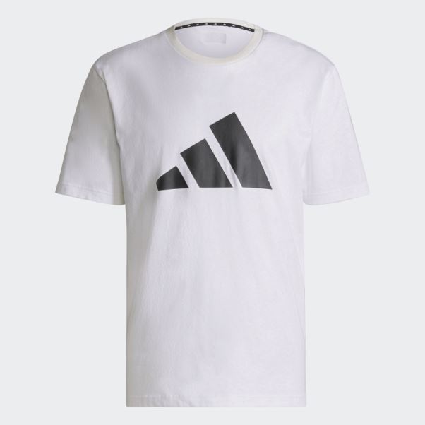 Future Icons T-shirt Graphique Logo Adidas Blanc