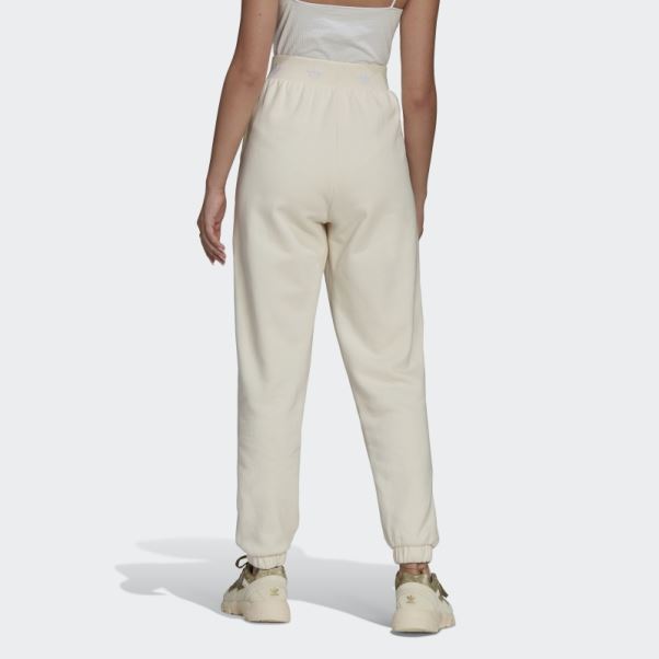 Pantalon Adidas Blanc à Revers