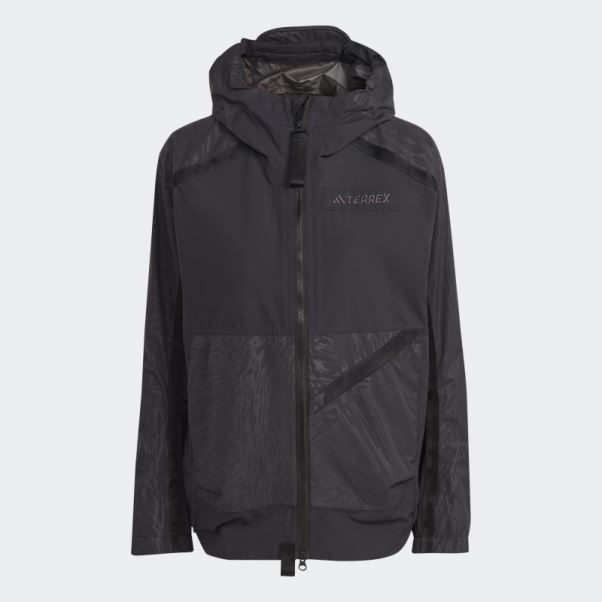 Veste De Pluie 2,5 Couches Terrex Utilitas Rain.rdy Noir Adidas