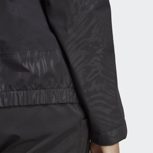 Veste De Pluie 2,5 Couches Terrex Utilitas Rain.rdy Noir Adidas