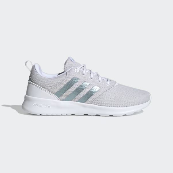 Chaussures Adidas Qt Racer 2.0 Blanches