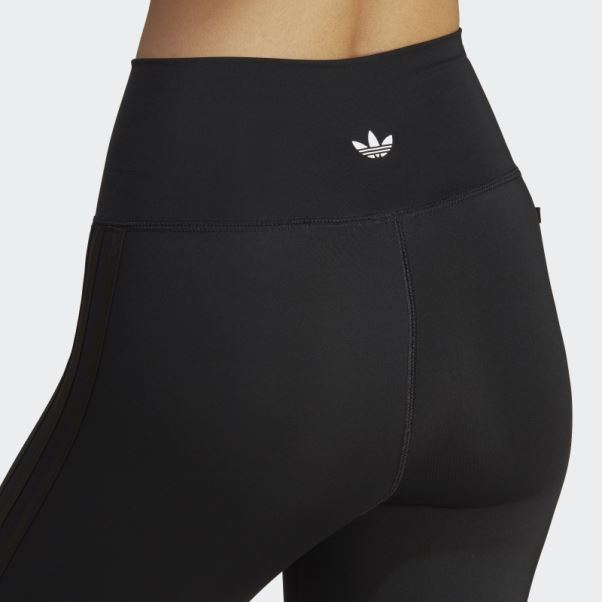 Adicolor Classics Legging 3 Bandes Ton Sur Ton Adidas Noir