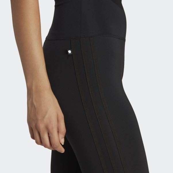 Adicolor Classics Legging 3 Bandes Ton Sur Ton Adidas Noir