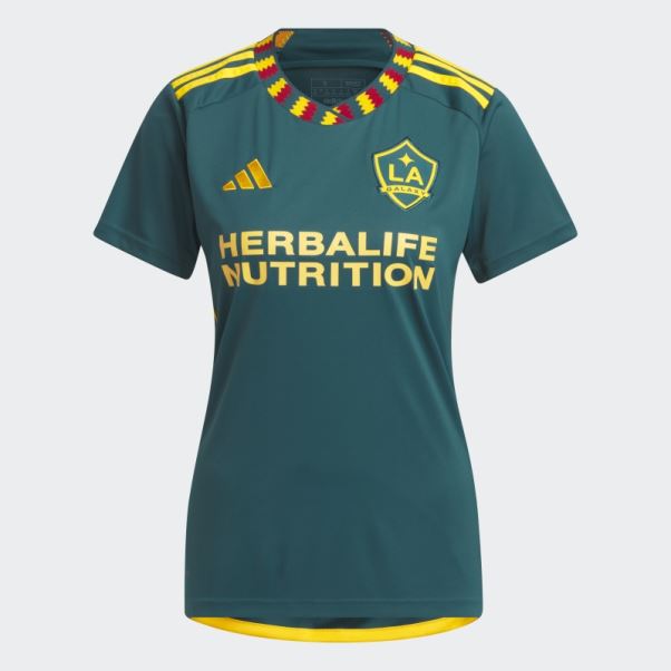 Maillot Extérieur La Galaxy 23/24 Mystère Vert Adidas