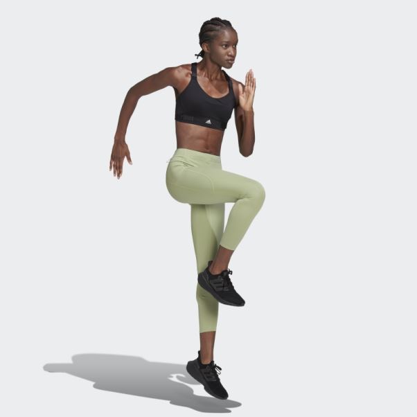 Soutien-gorge à Maintien élevé Adidas Fastimpact Luxe Run Noir