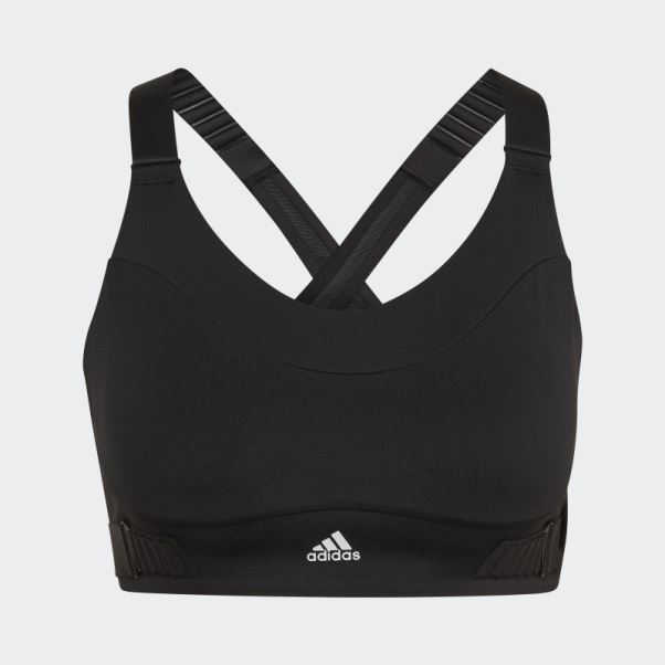 Soutien-gorge à Maintien élevé Adidas Fastimpact Luxe Run Noir