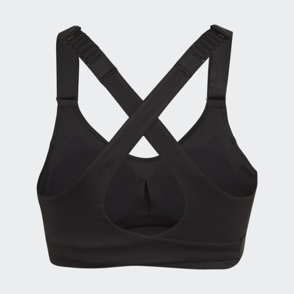Soutien-gorge à Maintien élevé Adidas Fastimpact Luxe Run Noir