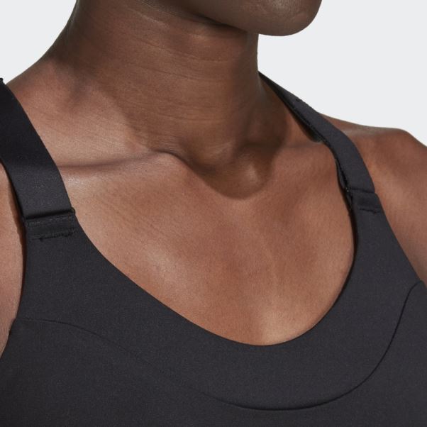 Soutien-gorge à Maintien élevé Adidas Fastimpact Luxe Run Noir