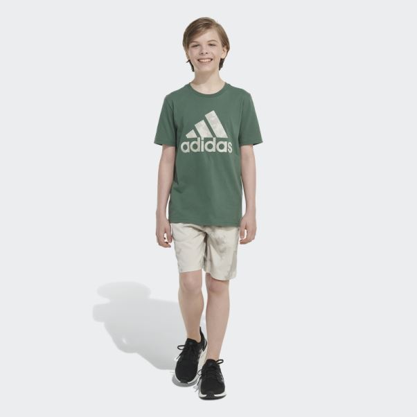 Short Tissé Axe Aluminium Adidas