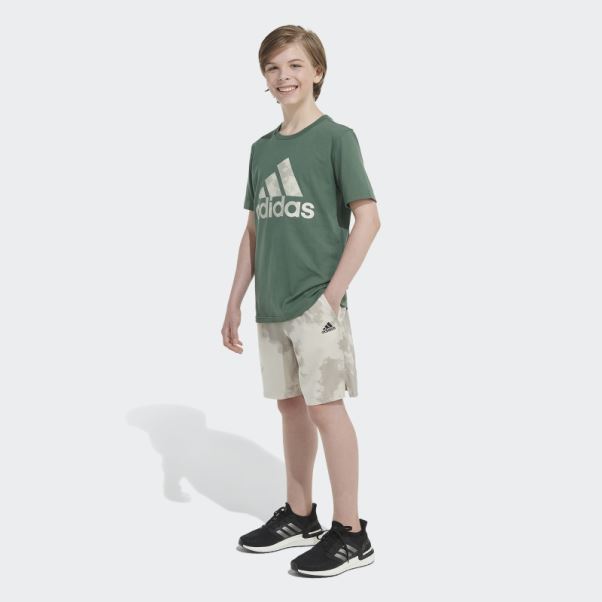 Short Tissé Axe Aluminium Adidas