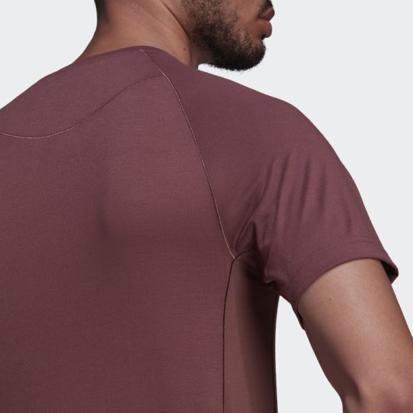 T-shirt Adidas Yoga Training Bordeaux