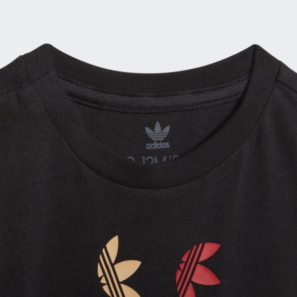 Tee Shirt Adidas Adicolor Noir