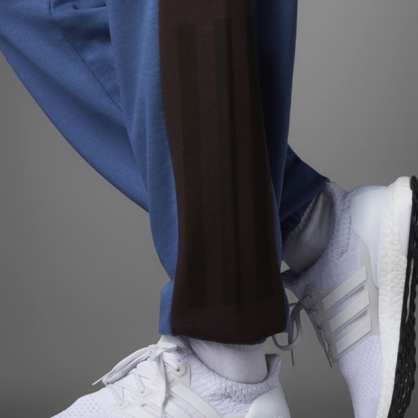 Pantalon Adidas Colorblock French Terry Acier