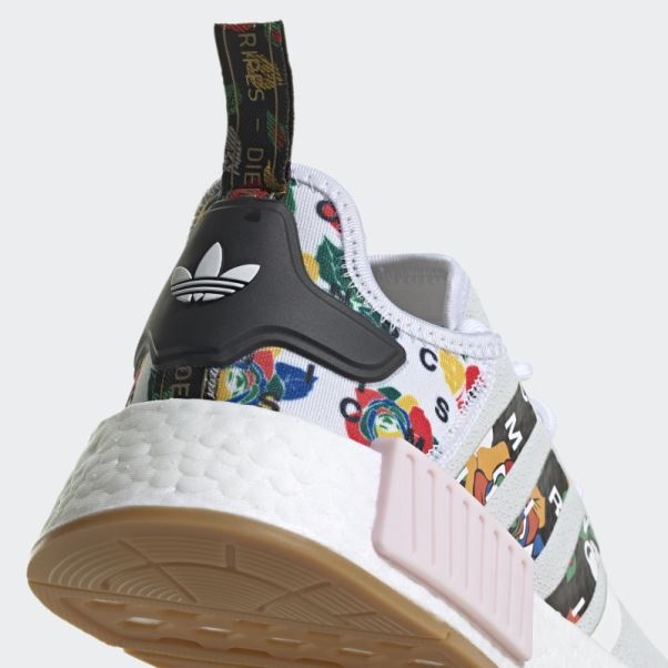 Adidas Mnisi Nmd-r1 Blanc