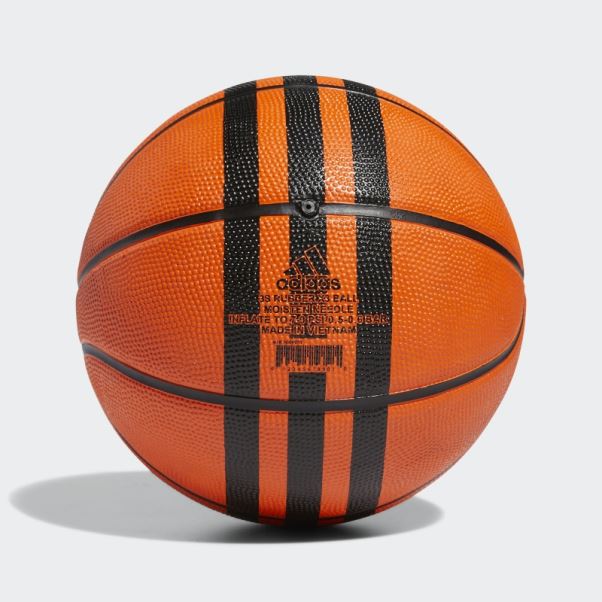 Adidas 3-stripes Caoutchouc X3 Basketball Naturel