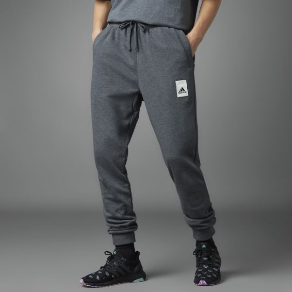 Pantalon De Jogging Adidas Saint Valentin Gris Foncé Chiné