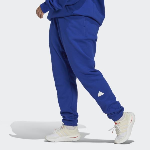 Pantalon De Survêtement (grande Taille) Adidas Bleu