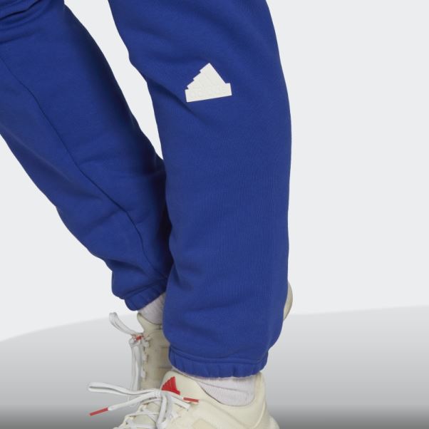 Pantalon De Survêtement (grande Taille) Adidas Bleu