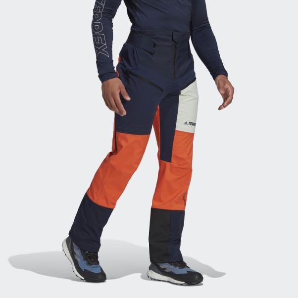 Adidas Terrex Skyclimb Tour Gore Ski Touring Pantalon De Survêtement Softshell Orange