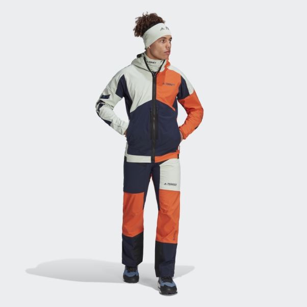Adidas Terrex Skyclimb Tour Gore Ski Touring Pantalon De Survêtement Softshell Orange