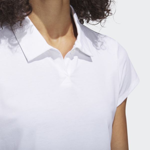 Adidas Polo Chiné Blanc Chiné Go-to