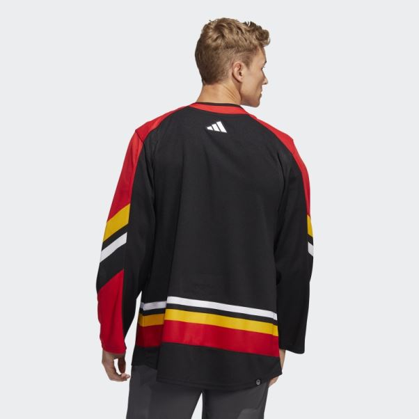 Maillot Flammes Authentique Reverse Wordmark Adidas Noir