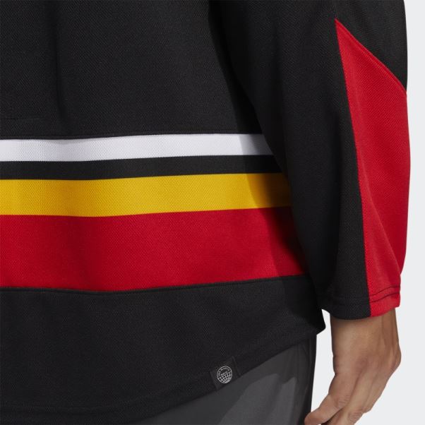 Maillot Flammes Authentique Reverse Wordmark Adidas Noir