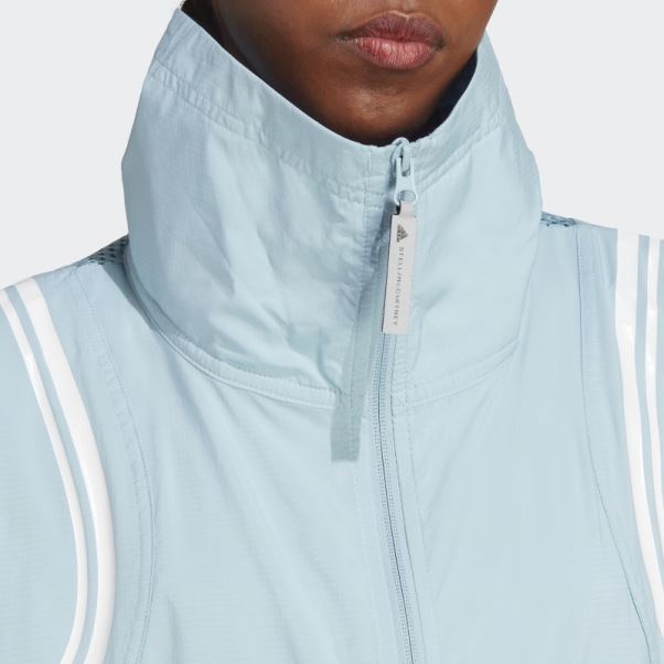 Adidas By Stella Mccartney Veste Tissée Truepace Gris Cendre Mode