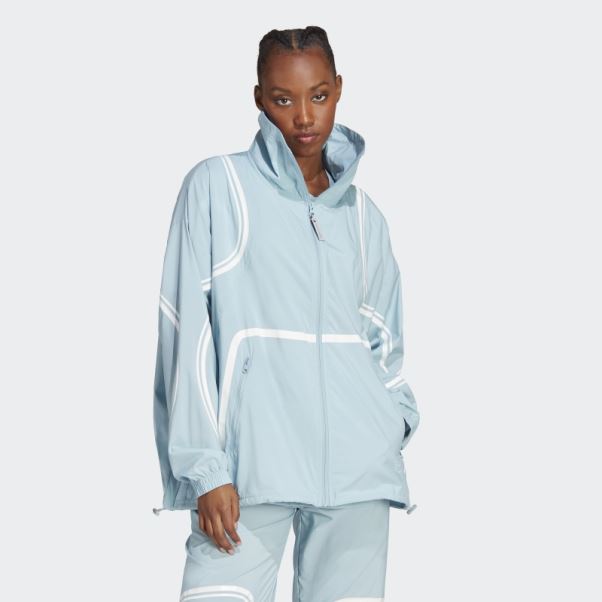 Veste Tissée Truepace Adidas By Stella Mccartney Gris Cendré
