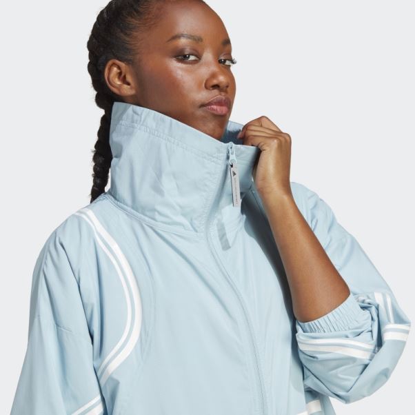 Veste Tissée Truepace Adidas By Stella Mccartney Gris Cendré