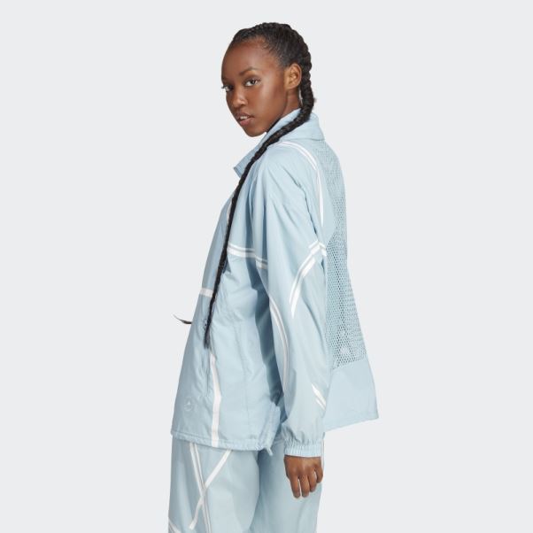 Veste Tissée Truepace Adidas By Stella Mccartney Gris Cendré