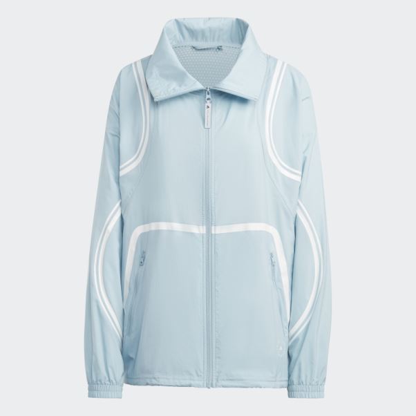 Veste Tissée Truepace Adidas By Stella Mccartney Gris Cendré