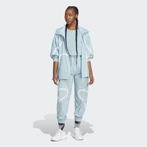 Veste Tissée Truepace Adidas By Stella Mccartney Gris Cendré