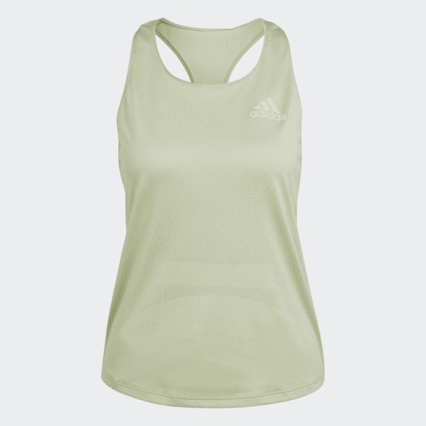 Parley Adizero Run Débardeur Adidas Lime