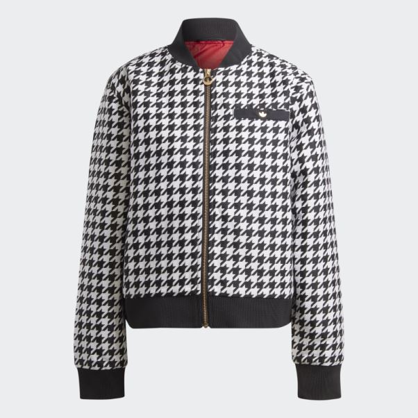Veste Pied De Poule Noir Adidas