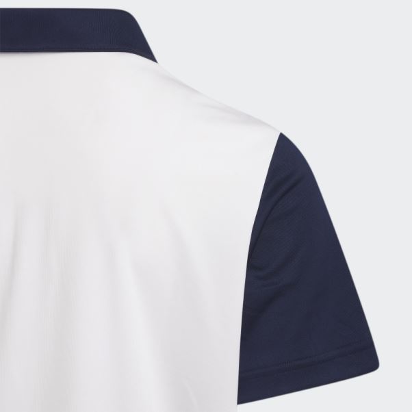 Polo Bleu Marine Imprimé Camouflage Adidas