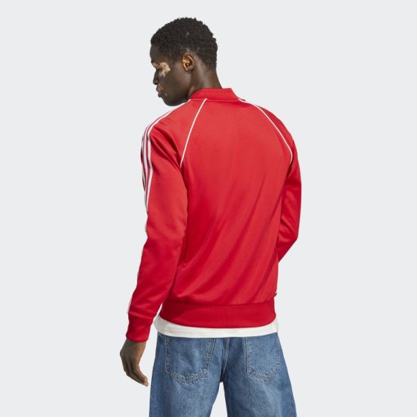 Adicolor Classics Sst Track Top Adidas écarlate