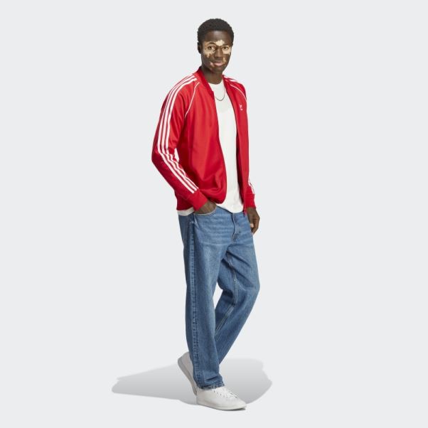 Adicolor Classics Sst Track Top Adidas écarlate