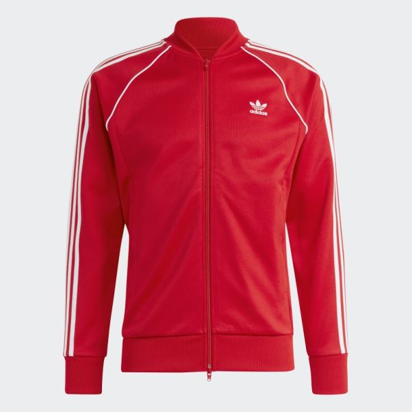Adicolor Classics Sst Track Top Adidas écarlate