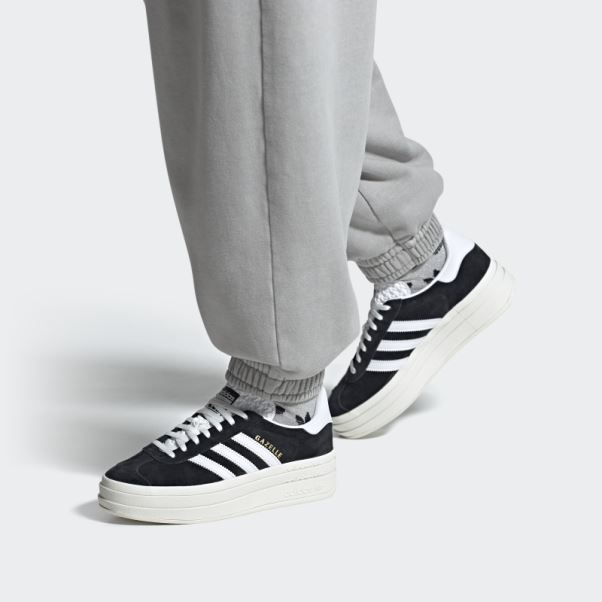 Adidas Gazelle Bold Chaussures Noir