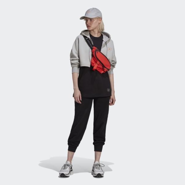 T-shirt Adidas By Stella Mccartney Noir Fashion Avec Logo